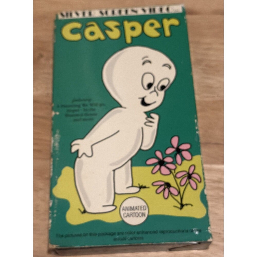 Casper VHS Tape (New / Sealed) Cartoon Silver Screen RARE HTF